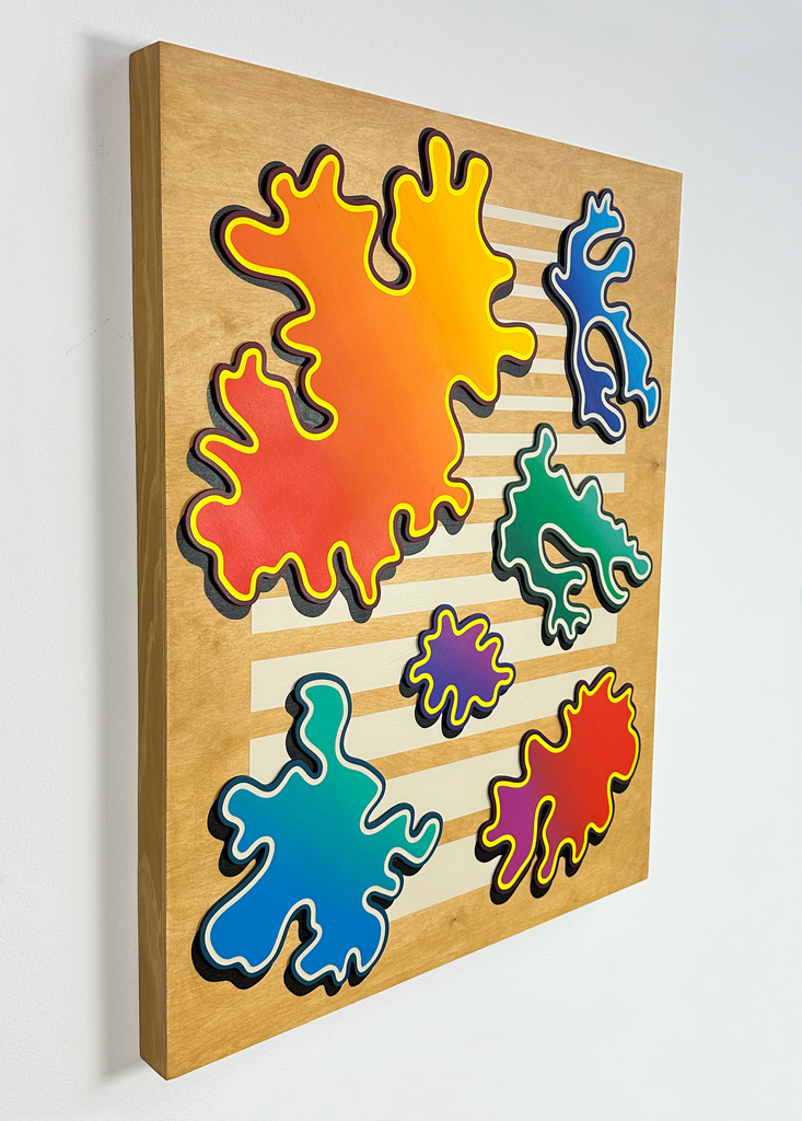 Misha Mars Art Painting I Like Lichens Left Side