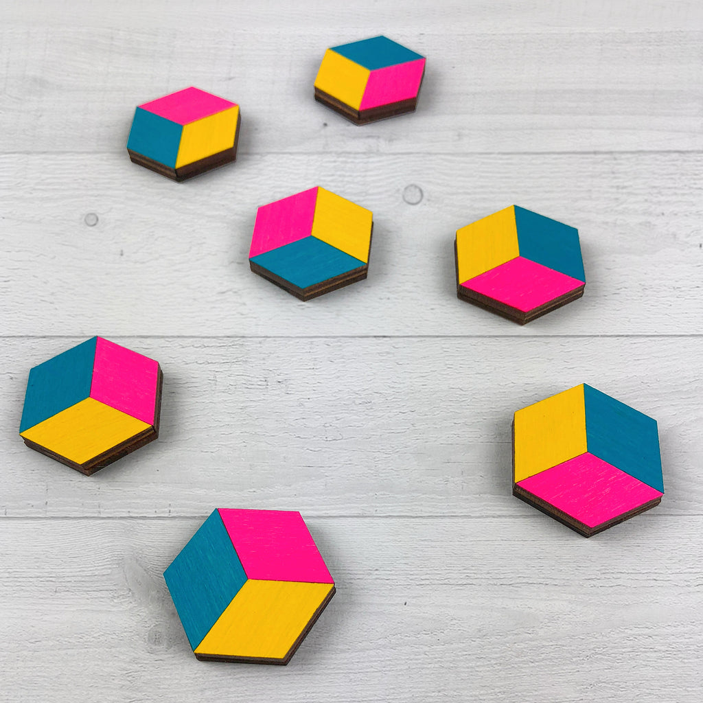 Misha Mars Art cube magnets