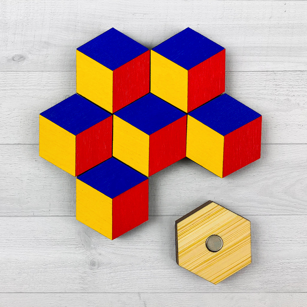 Misha Mars Art cube magnets
