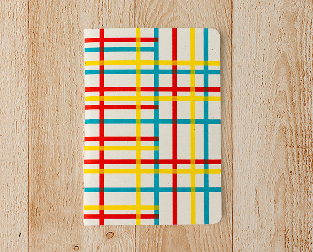 Misha Mars Art crossy stripes notebook